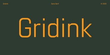 Gridink Font