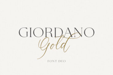 Giordano Gold Font