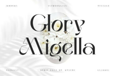 Glory Migella Font