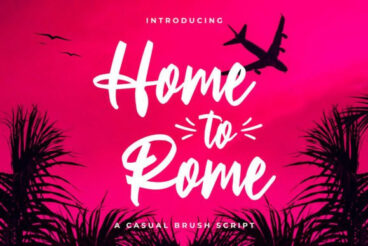 Home to Rome Font