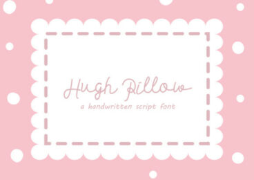 Hugh Pillow Font