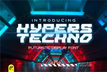 Hypers Techno FontHypers Techno Font