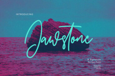 Jawstone Font