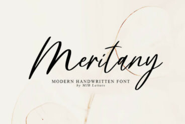 Meritany Font