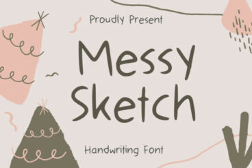 Messy Sketch Font