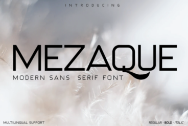 MEZAQUE Font