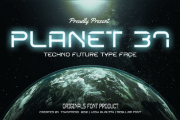 Planet 37 Font