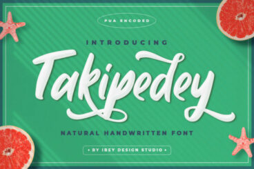 Takipedey Font