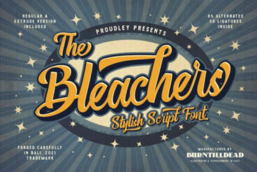 The Bleachers Font