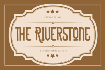 The Riverstone Font