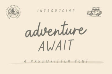 Adventure Await Font