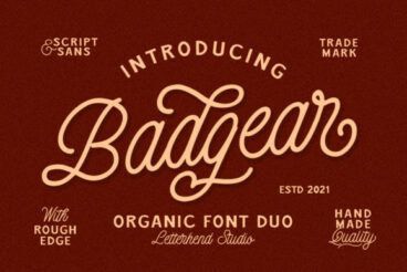 Badgear Font