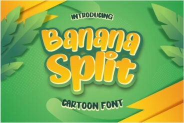 Banana Split Cartoon Font