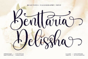 Benttaria Delissha Font