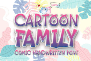 Cartoon Family Font