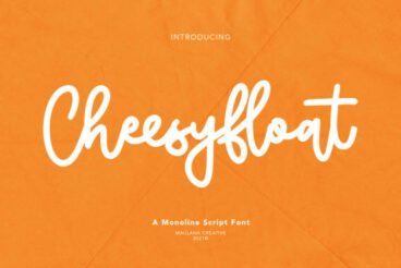 Cheesyfloat Font