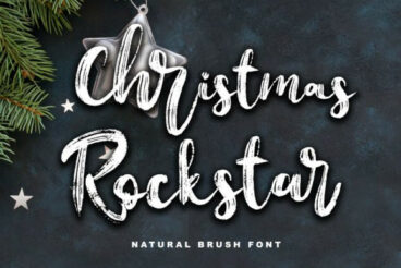 Christmas Rockstar Font