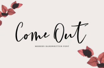 Come out Font