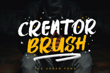 Creator Brush Font