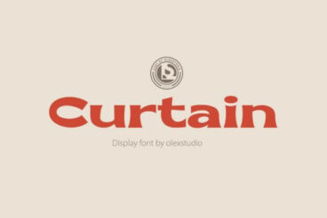 Curtain Font
