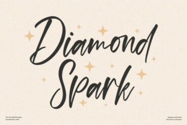 Diamond Spark Font