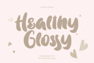 Healthy Glossy Font