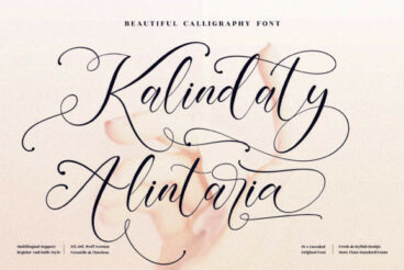 Kalindaty Alintaria Font