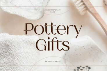 Pottery Gifts Font