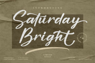 Saturday Bright Font
