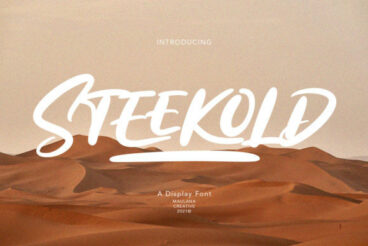 Steekold Font