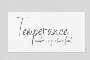Temperance Font