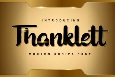 Thanklett Font