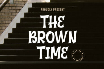 The Brown Time Font