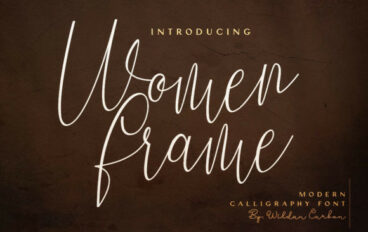 Women Frame Font