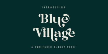 Blue Village Font