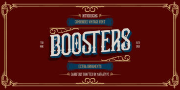 Boosters Font
