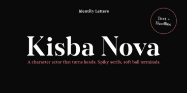 Kisba Nova Font