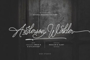 Anderson Wakler Font