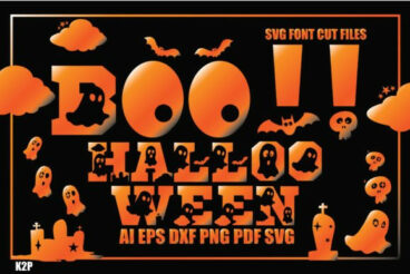 Boo!! Halloween Font