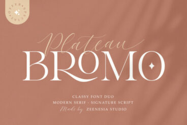 Bromo Plateau Duo Font