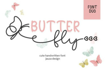 Butter Fly Font
