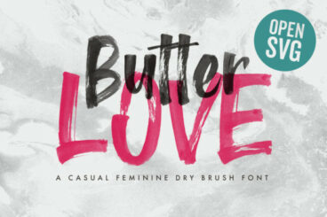 Butter Love Font
