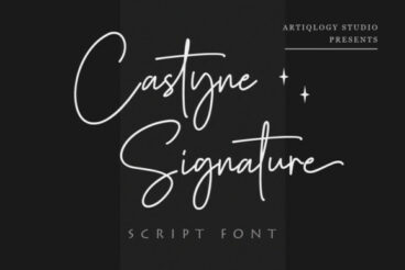 Castyne Signature Font
