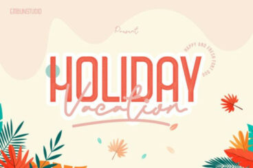 Holiday Vacation Font