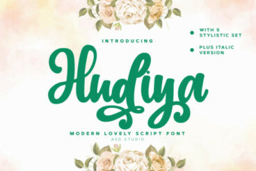 Hudiya Font