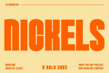 Nickels Font