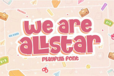 We Are Allstar Font