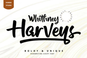 Whithney Harveys Font