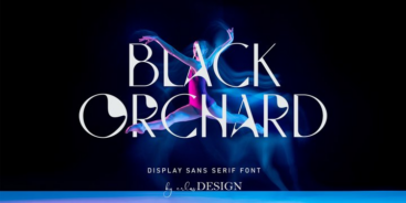 Black Orchard Font