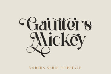 Gautters Mickey Font